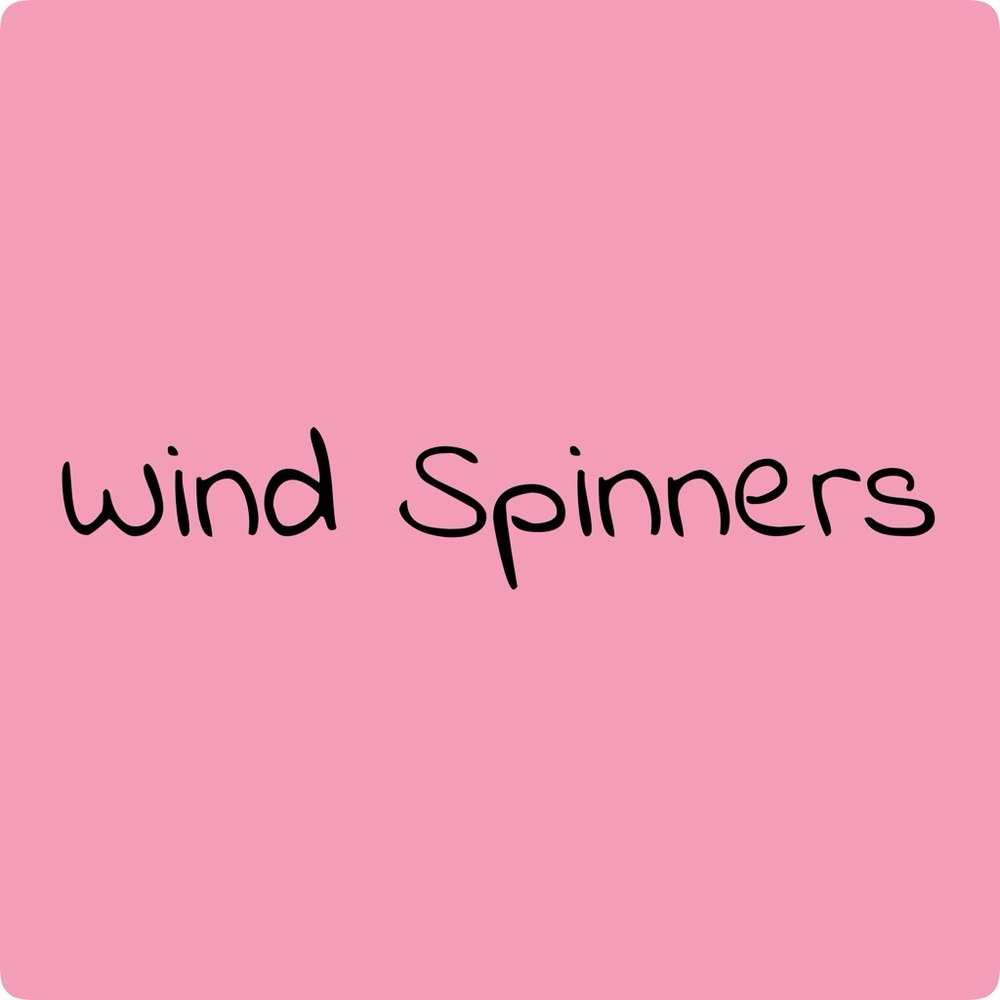 Sublimated wind spinners